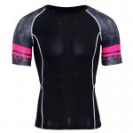 Military Long Sleeve Rash Guard Environmental Friendly Material Flatlock Stitching