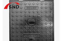 China Anti Vibration Septic Tank Ductile Iron Manhole Cover DIN En124 supplier