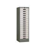 Metal 15 Layers Height 1324mm Locking File Cabinet for sale