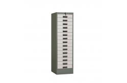 China Metal 15 Layers Height 1324mm Locking File Cabinet supplier