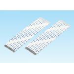 15 Pin 0.5mm Pitch FFC Flat Cable White Color Opposite Side Contact Design for sale