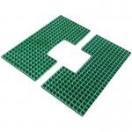 OEM FRP Pultruded Products With Excellent Strength Abrasion Proof，Flower bed grid for sale