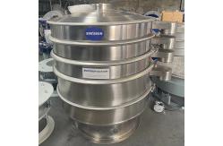China Industry-Leading circular vibrating screen separator For Gypsum Ceramic Powder supplier