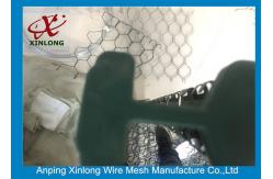 China Dark Green Varoius Guage Fence Post Accessories With CE / ISO Certificate supplier