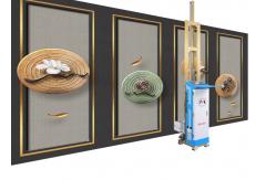 China Slide Railway 3d Wall Inkjet Printer , Wall Painting Machine Automatic supplier