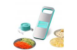 China Household Manual Mandolin Potato Slicer Shredder Dicer With Magnets supplier