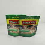 Food bag packing Custom Logo Smell Proof bags coffee Foil Stand up Printed Pouch stand up bags packing pizza for sale