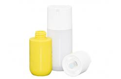 China PETG Airless Pump Bottles Sunscreen Plastic Packaging Cosmetic 30ml 50ml supplier