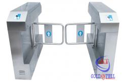 China Infrared Rays Electronic Swing Barrier Gate With Alarm Function For Residential Community supplier