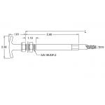 Electronic Machinery Mechanical Control Cable Head Twist Lock Throttle Cable Head