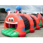 Red Inflatable Tunnel Maze, Thumb Caterpillar Play Tunnel For Kids for sale
