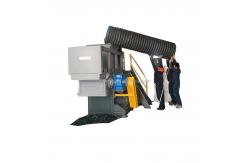 China Single Shaft Plastic Waste Shredder 300-800kg/H Granulator supplier