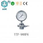 Liquid Filled Gas Pressure Test Gauge Long Lifespan CE Certification 98mm for sale