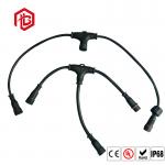 Waterproof LED Strip Light Connectors T Type Splitter Wire Connector for sale