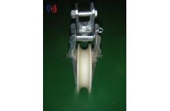 China 5KN - 20KN Single Sheave Stringing Block Conductor Overhead Transmission Line Tools supplier