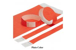 China Custom Printed Paper Wristbands Sequential Numbering Barcoding For Security supplier