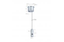 China Brass Stainless Steel Wire Snap Hook Cable Hanging System For Lighting Hanging supplier