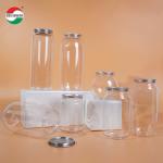 China 250ml 330ml 400ml 500ml 700ml Custom Size PET Bottle Jar Packaging Beverage Cans Made From Food Grade PET Material Transparent With Press Cover Easy Open Lid factory