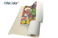 China 24 Inch 100ft Waterproof Matt Inkjet Cotton Canvas For Epson Printer supplier