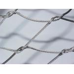 Durable Stainless Steel Rope Mesh , Stainless Steel Wire Rope Net Plain Weave for sale