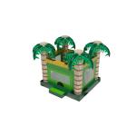 Tropical Palm Tree Bounce House 	Childrens Inflatable Castle for sale