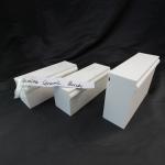 China Customizable Thickness Alumina Ceramic Brick 9 On Mohs Scale Hardness 300°C Thermal Shock Resistance manufacturer