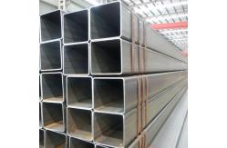 China Rectangular Black Hollow Section Q235 Square Metal Tube 12M RHS SHS supplier