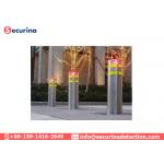 Remote Control Driveway Security Bollards, Car Park Security Posts with AC Power Supply for sale