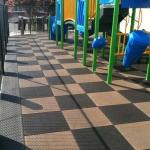 IAAF Wear Resistance Playground Rubber Safety Tiles High Elasticity for sale