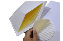 China White 2 layer Eco Friendly Padded Mailers With Bubble Shape supplier