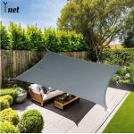 Hot Sale Large Heavy Duty Custom Sunshade 300 D Grey Patio Sun Shade UV Triangle Made Durable HDPE PE Polyester Oxford Plastic for sale