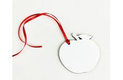 China Apple Shape DIY Sublimation MDF Blanks Thermal Transfer Printing supplier