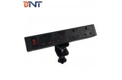China 1.5M Cable Office Room Clamp On Desktop Power Outlet supplier