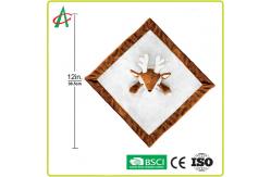 China AZO Free 10 Inches Baby Appease Towel With Stuffed Toy supplier