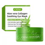 ODM Aloe Vera Collagen Skincare Eye Mask For Soothing Whitening for sale