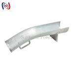 Galvanized Steel Bend Plate Cable Protection Guard For Single Roller for sale