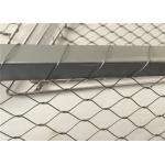 304 / 316 Stainless Steel Woven Wire Mesh Netting 1.2mm - 2.0mm Rope Diameter for sale