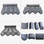 Siheyuan Courtyard House Roofing Material Chinese Antique Old Clay Roof Tiles for sale