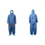 CE Type5/6 SMMS Disposable Coverall Anti Static Breathable PPE Clothing for sale