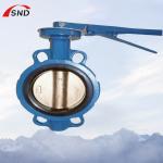 China The Wafer-Type Fluoropolymer-Lined Soft-Seal Butterfly Valve  For Highly Corrosive Media for sale