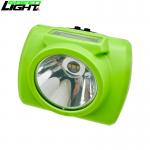 6.8Ah Underground Cap Lamp , Waterproof Cordless Miners Cap Lamp 15000lux 3.7V for sale