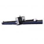Two Chucks Pipe Tube Metal Laser Cutting Machine With Auto Chain Loading for sale