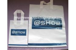 China Durable Recyclable Water Resistant Plastic Handle Bag Customized supplier