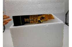 China Poly Resin Custom Trophy Cup , Gold Plated Laughing Buddha Religious Crafts supplier