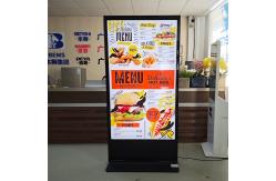 China Floor Standing Digital Signage 75 Inch Touch Screen Kiosk 4K LCD Display supplier