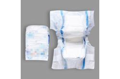 China High Absorption  Magic Tape 3D Leak Guard Baby Diaper Pants supplier