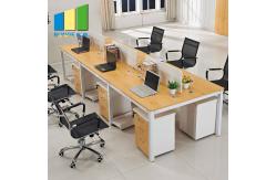 China 30mm Partition Panel Office Workstation Desk With Cubicles Standard Size supplier
