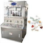 Muti Functional Rotary Tablet Press Machine Single / Double Layer Ring Shape Tablet