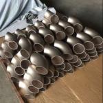 Butt Welding Pipe Fittings C70600 CuNi 9010 LR 90 Deg Equal Elbows Copper Nickel Elbows for sale