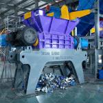 Iron Barrel Shredder Barrel Shredder Mixed Metal Pre Crusher For Metal Recycling Plant Scrap Metal Shredder for sale